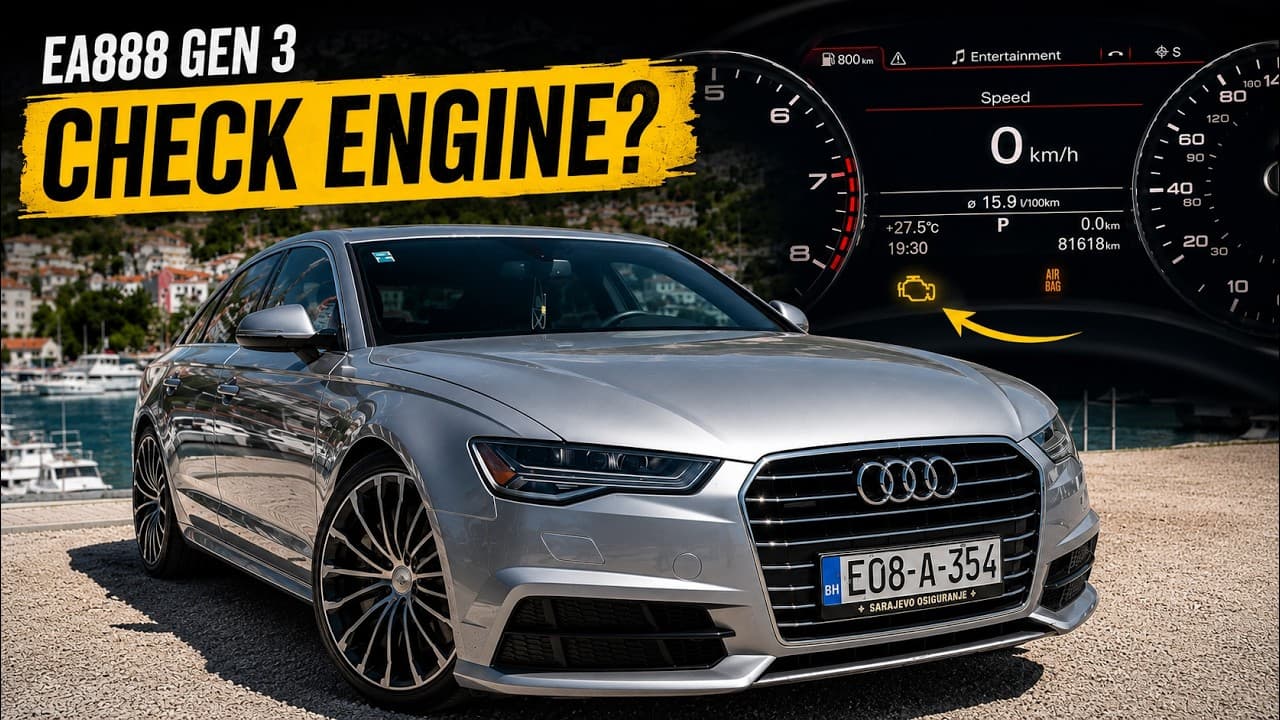 I Got a CHECK ENGINE on My EA888 Gen 3 Audi A6... SHOULD I WORRY?